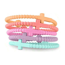 Load image into Gallery viewer, Silicone Cross Bracelet
